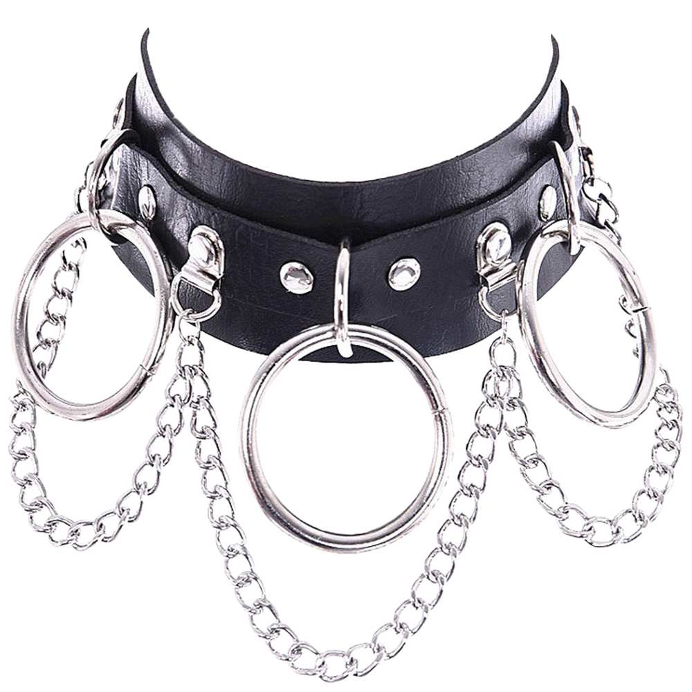 Zac's Alter Ego - with Rings and Chain foulard - Noir